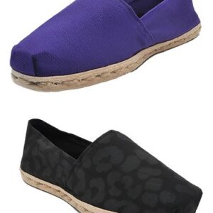 Pack Alpargata Morado - Animal Print Negro