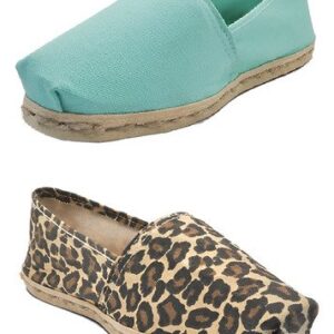 Pack Alpargata Animal Print - Turquesa