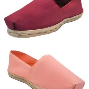 Pack Alpargata Coral - Burdeo