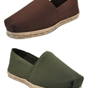 Pack Alpargata Café - Verde Militar
