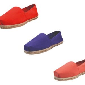 Tripack Alpargata Rojo, Morado Y Terracota