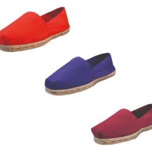 Tripack Alpargata Rojo, Morado Y Burdeo