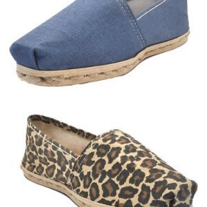 Pack Alpargata Mezclilla - Animal Print