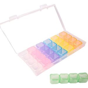 Caja Organizadora Magickur Decoración Colores (cristales)