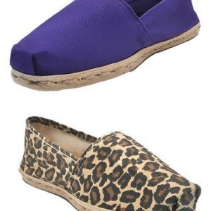 Pack Alpargata Morado - Animal Print
