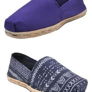 Pack Alpargata Morado - Azul Étnico