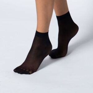 Soquete Media Liso (20 Denier) Lady Genny P-103