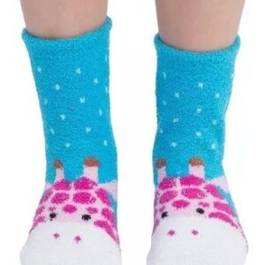 Calcetin Niña Polar Peluche A126 Baziani