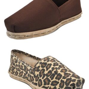Pack Alpargata Café - Animal Print