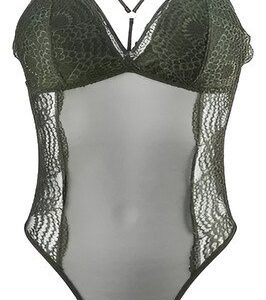 Body Encaje Tul 3858 Baziani