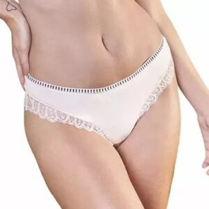 Pantaleta Cachetero Microfibra Encaje Mujer 20468 - Baziani