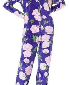Pijama Velvet Mujer 8565 Baziani