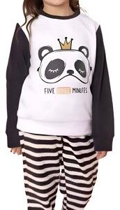 Pijama Micropolar Niña 7298 Baziani